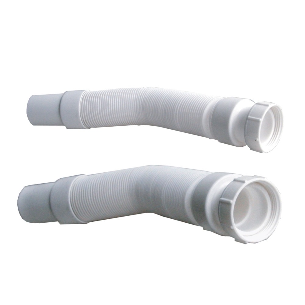 Product photo: SLINE (1-1/4" / 1-1/2") Flexible Outlet Hose (White) - 00563C & 00563D
