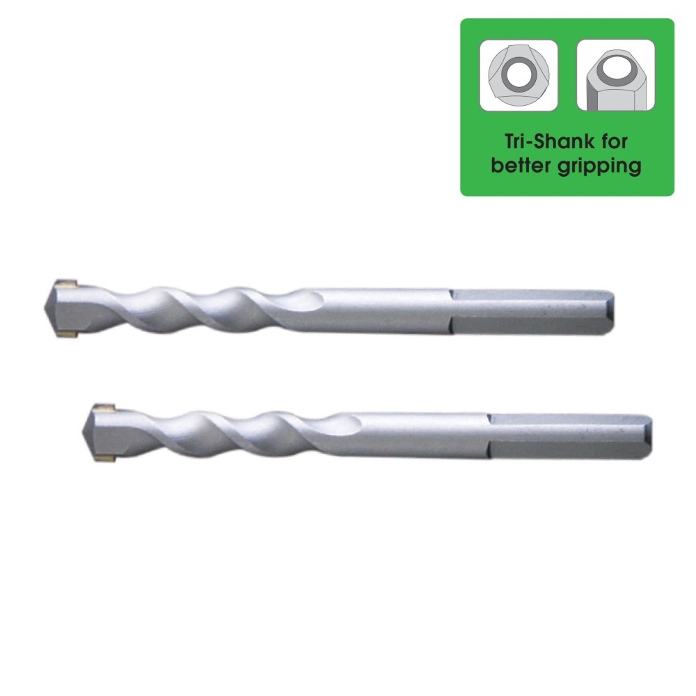 Product photo: MANN'S Masonry Drill Bit (Various Sizes) - 00701D/ 00701E/ 00701G/ 00701H/ 00701I/ 00701J