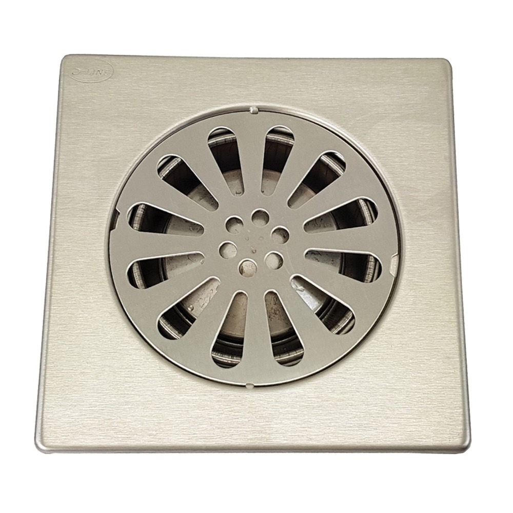 Product photo: SLINE Stainless Steel Grating and Waste (6 Inches x 6 Inches) - 00433A