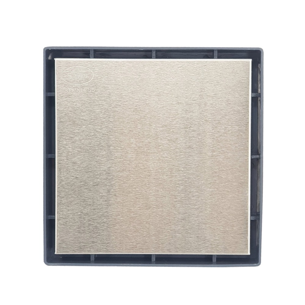 Product photo: SLINE Stainless Steel Floor Trap/ Floor Grating Replacements (13cm x 13cm x 2cm) - 00204K