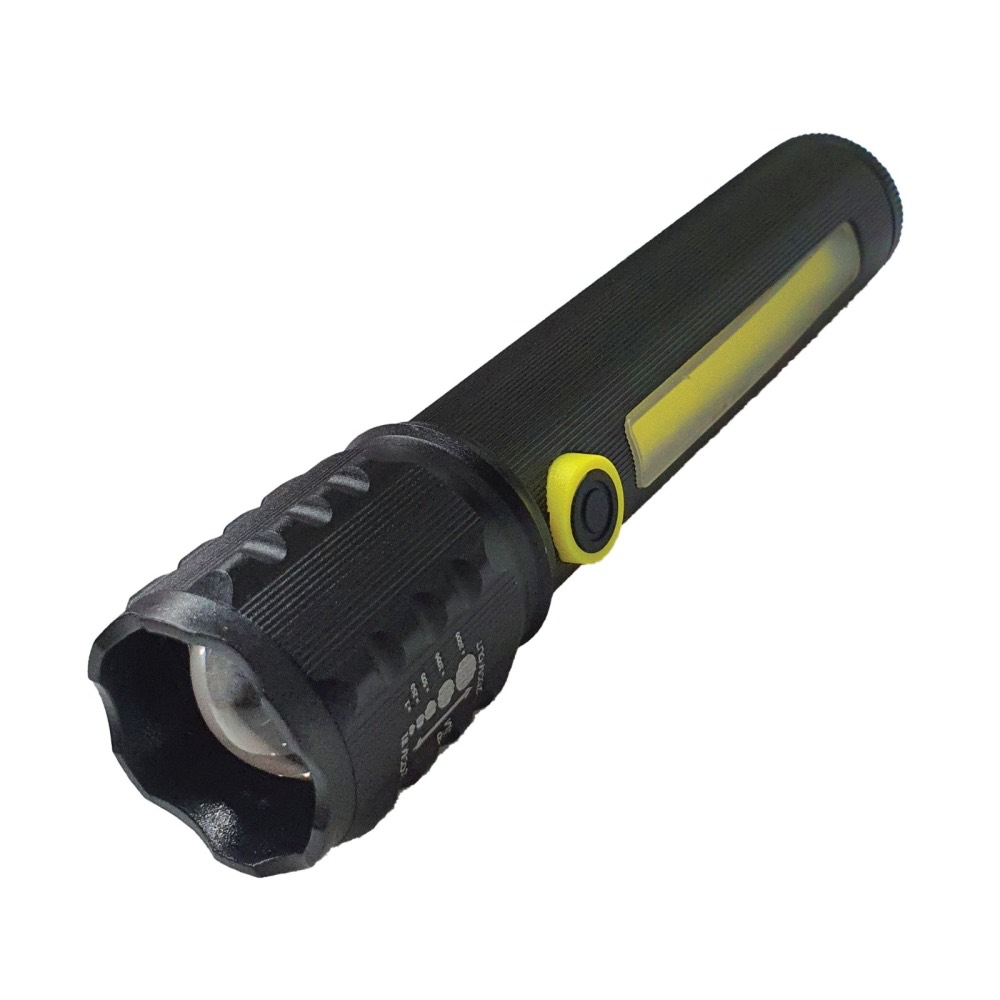 Product photo: 3-Function USB Rechargeable LED Torch Light - 00664K