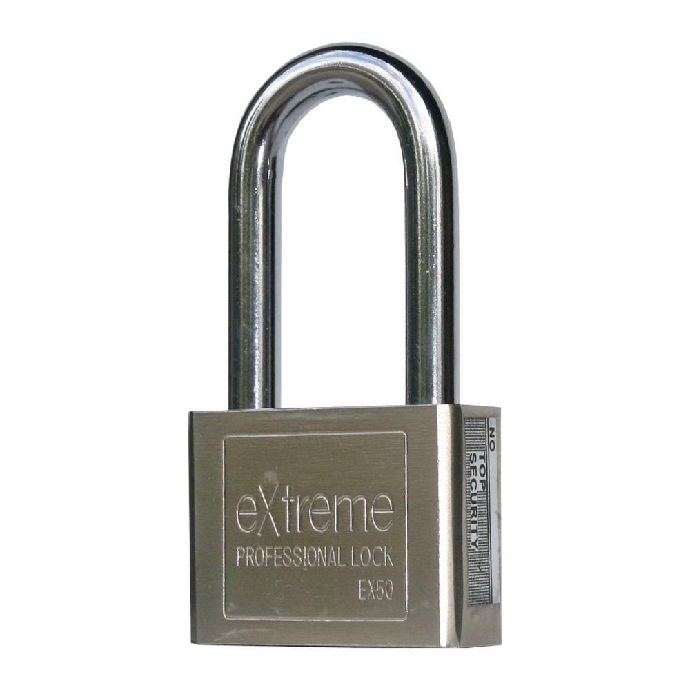 Product photo: SUMO EXTREME Long Shark Square Pad Lock (40mm/ 50mm)- 00399AA & 00399BB
