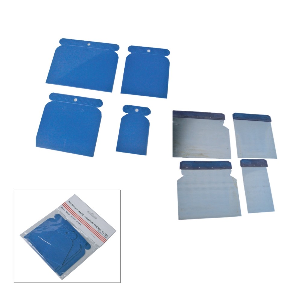 Product photo: Scraper Set (4PCS) (Metal/PVC) - 00313A/ 00313B