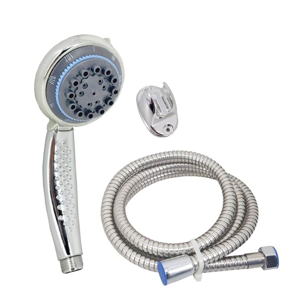 Product photo: SLINE SL222H Multifunctional Shower Head Set (Shower Head + Hose + Holder) - 00904A