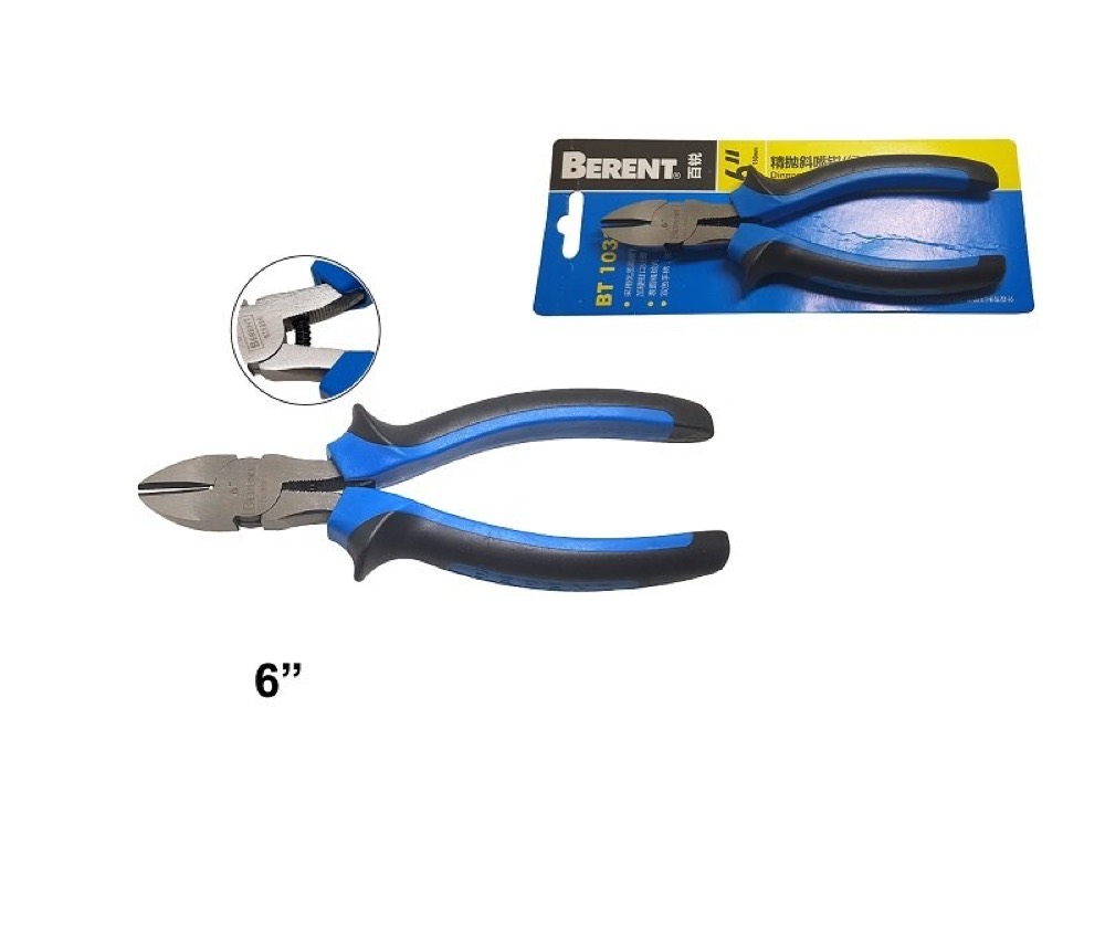 Product photo: BERENT Type-N Diagonal Plier (6 Inches) - BT1033